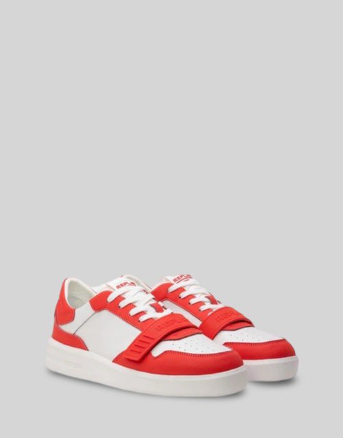 University Mens Velcro White Red - Switch On Africa