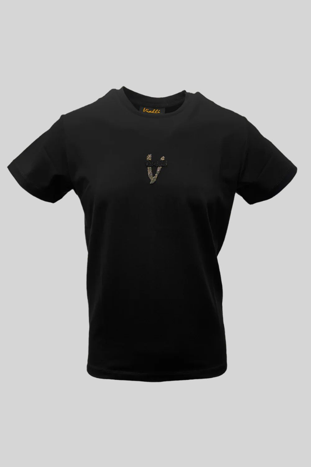 Vialli Jaine Black Tee - Switch On Africa