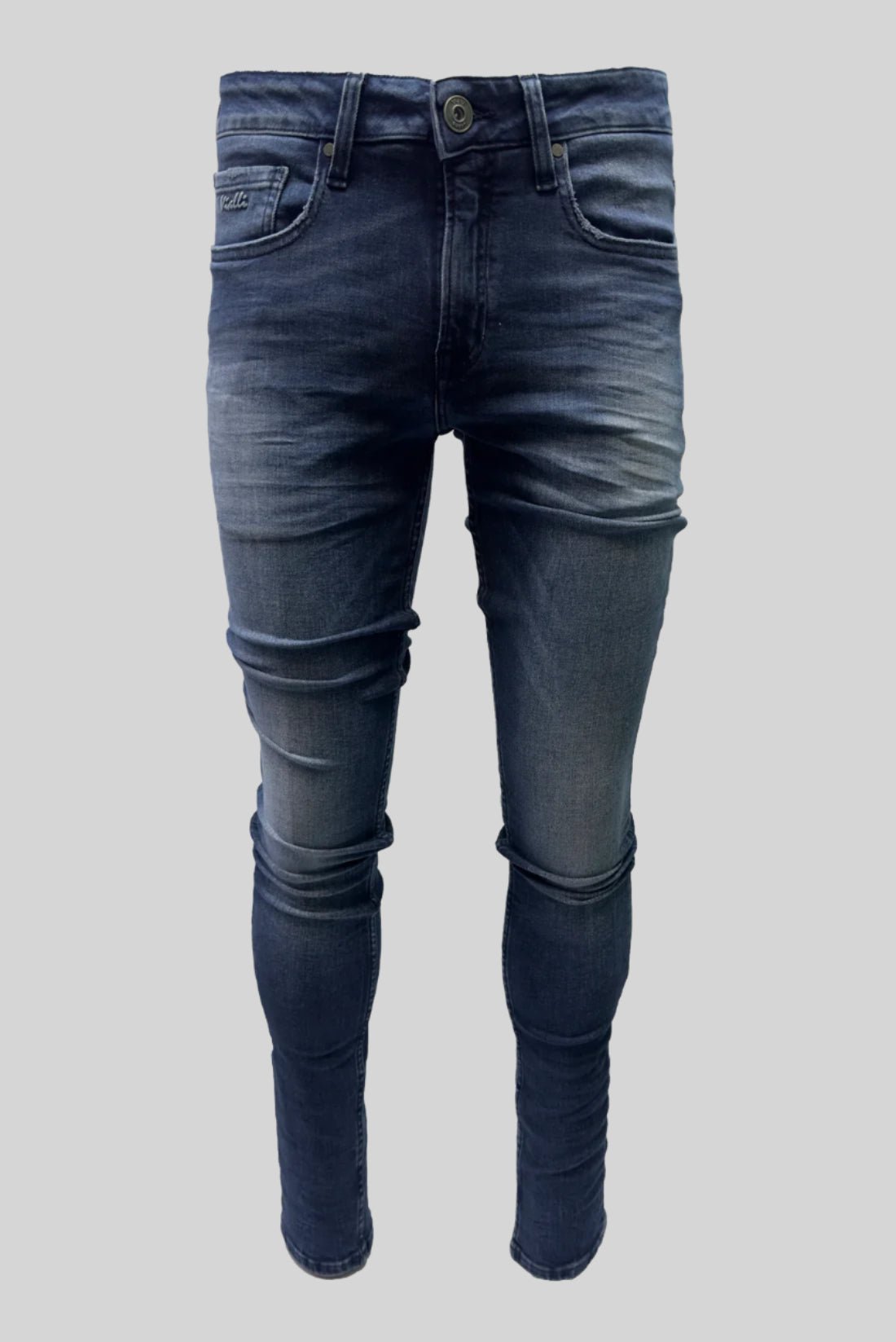 Vialli Jocalate Skinny Fit Jeans Blue - Switch On Africa