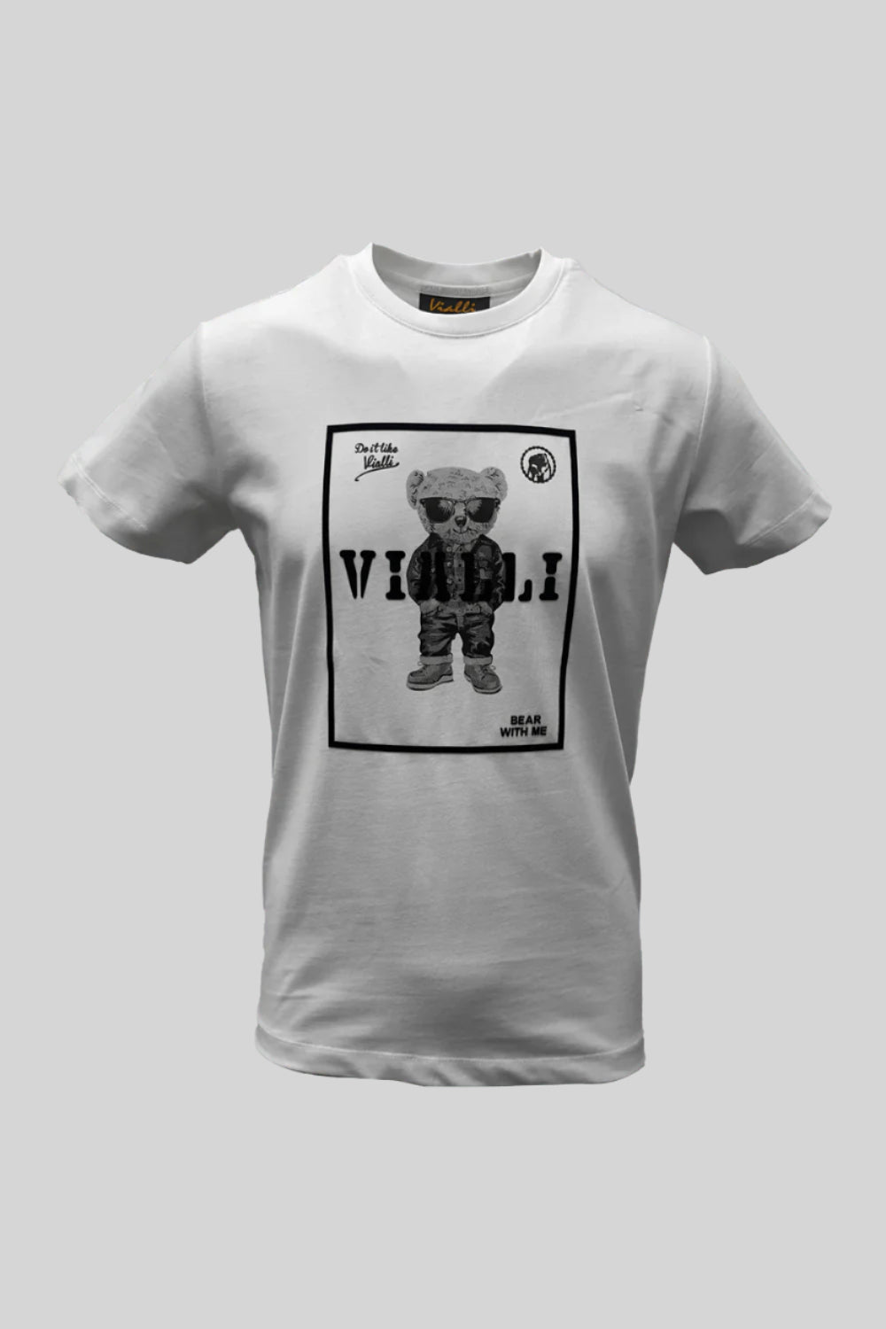 Vialli Joggy T-Shirt White - Switch On Africa