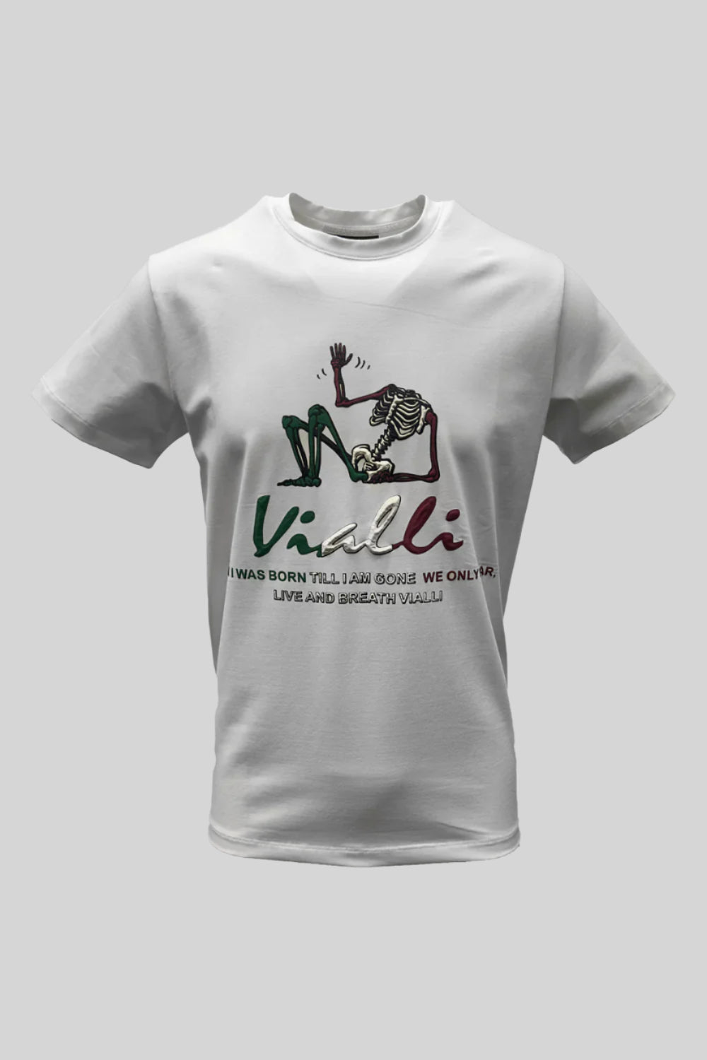 Vialli Jupitor White Tee - Switch On Africa