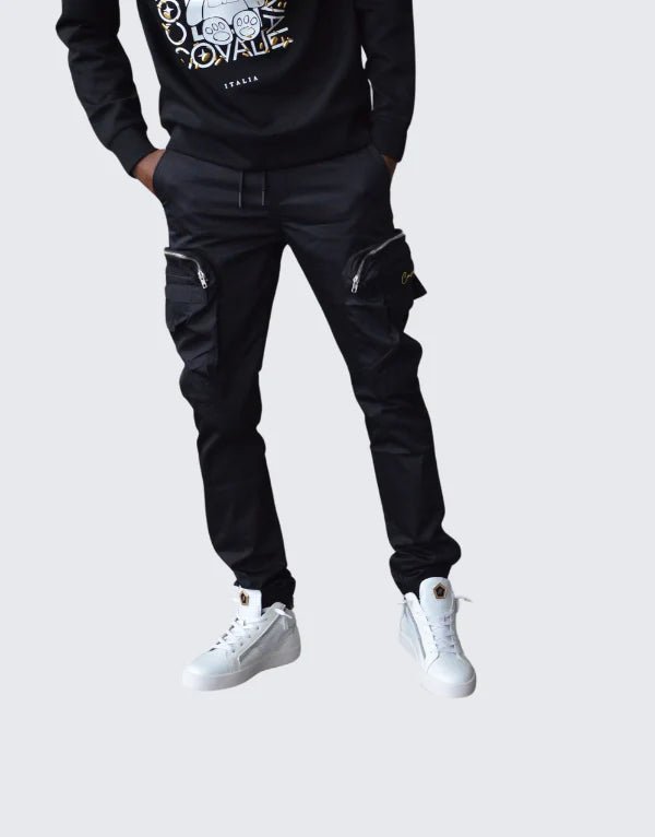 Covali Cargo Pants Black - Switch On Africa