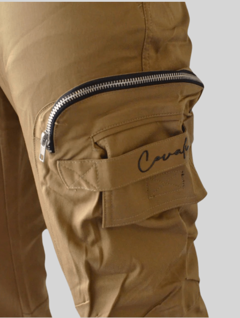 Covali Cargo Pants Khaki - Switch On Africa