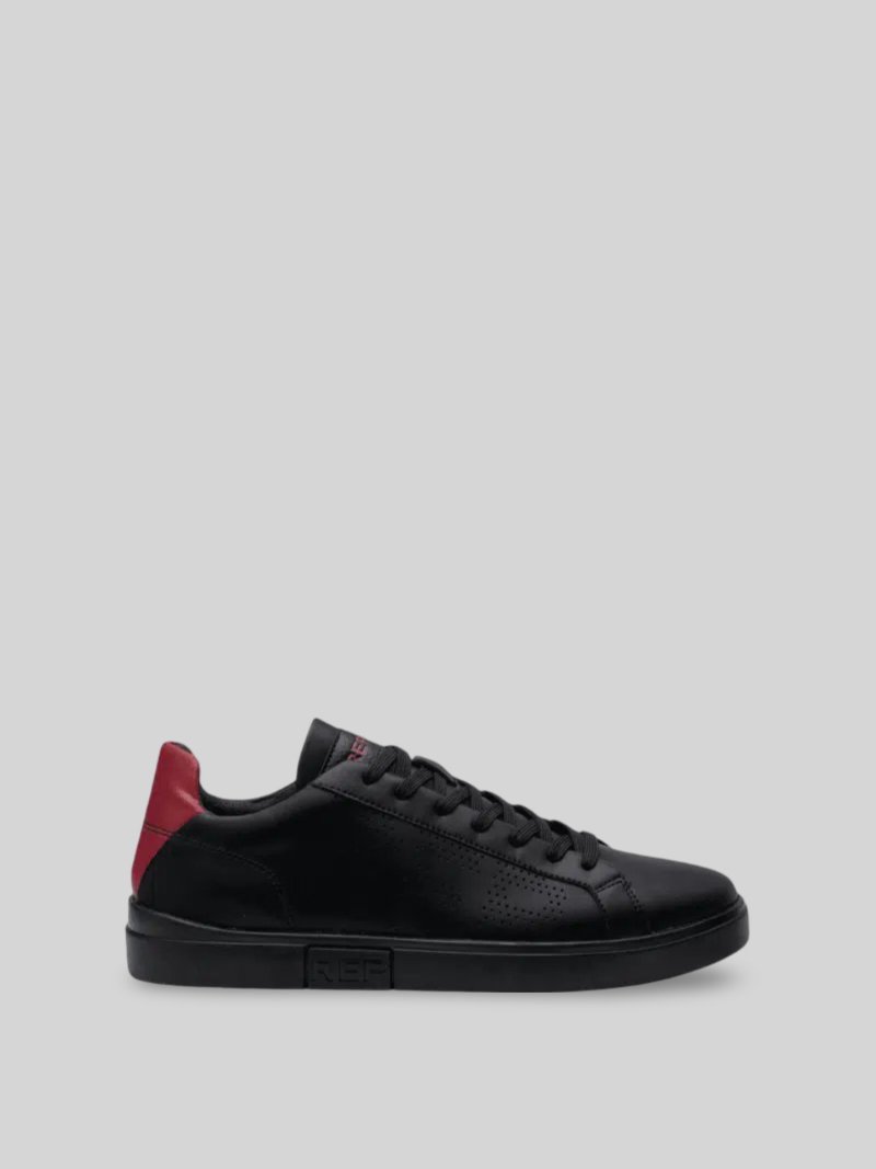 POLYS STUDIO LEATHER SNEAKERS BLACK - Switch On Africa