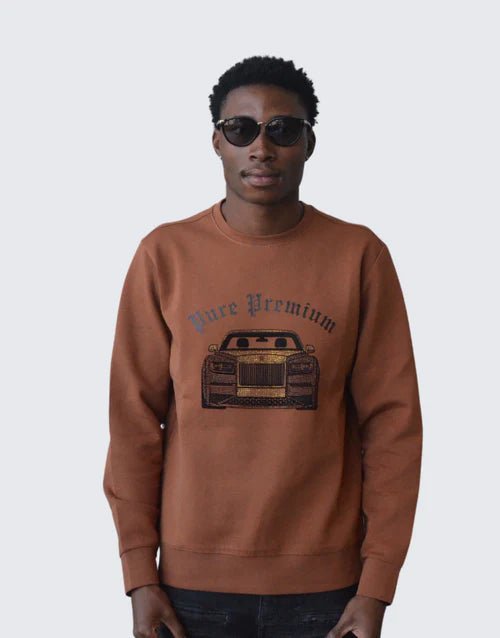 Pure Premium Rico Sweater Rust - Switch On Africa