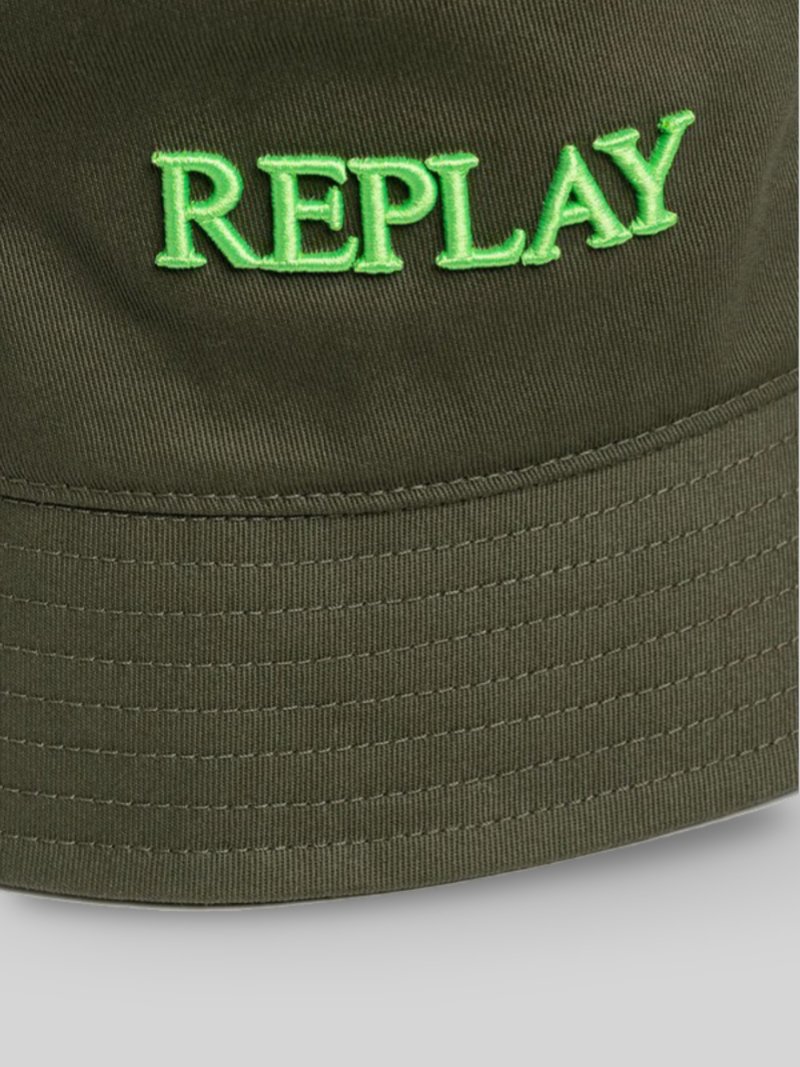 Replay Bucket Hat Olive - Switch On Africa