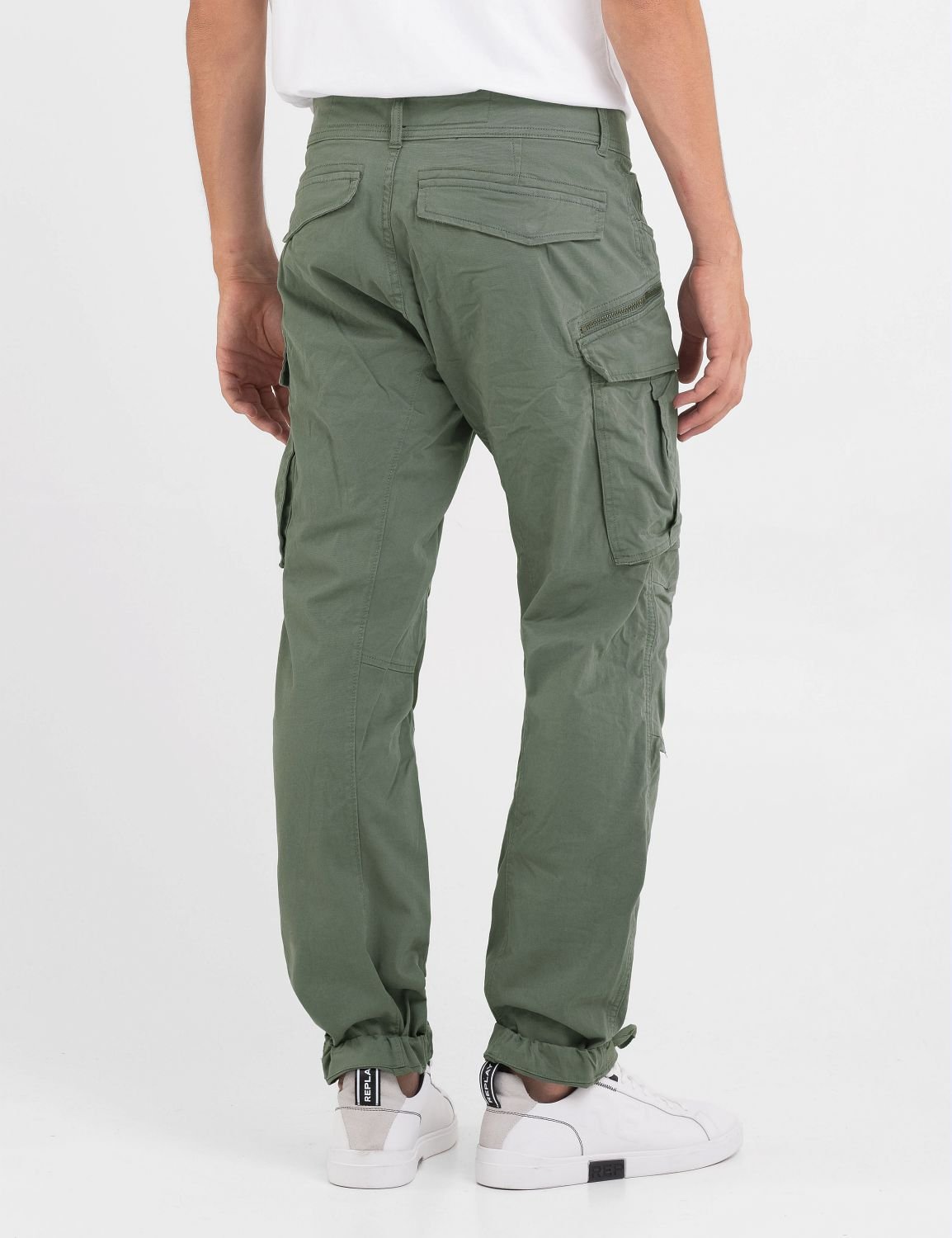 Replay Cargo Pants Aviator Green - Switch On Africa