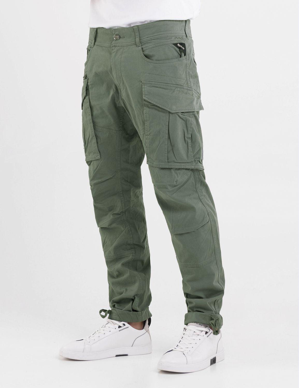 Replay Cargo Pants Aviator Green - Switch On Africa