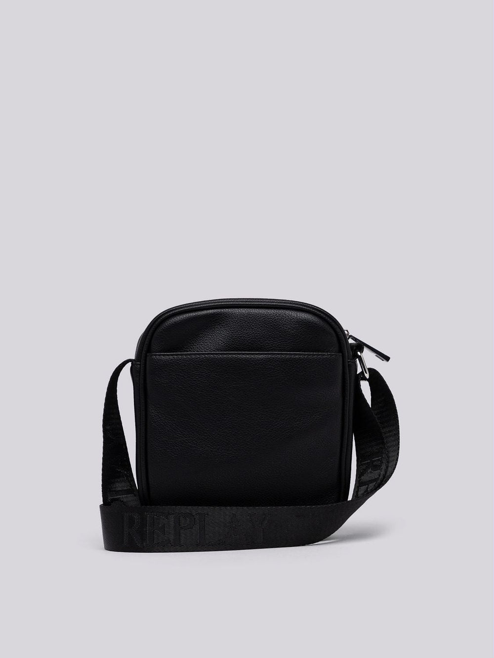 Replay Label Leather Bag Black - Switch On Africa