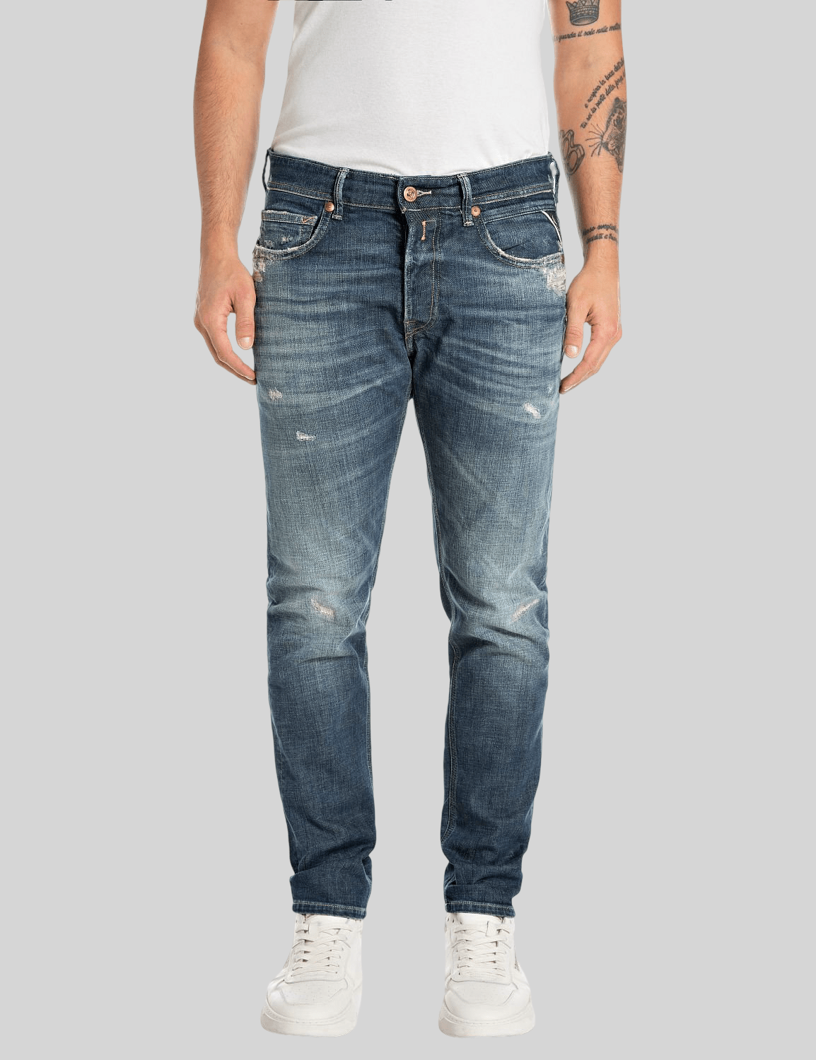 Replay Superior Willbi Medium Blue Jean - Switch On Africa