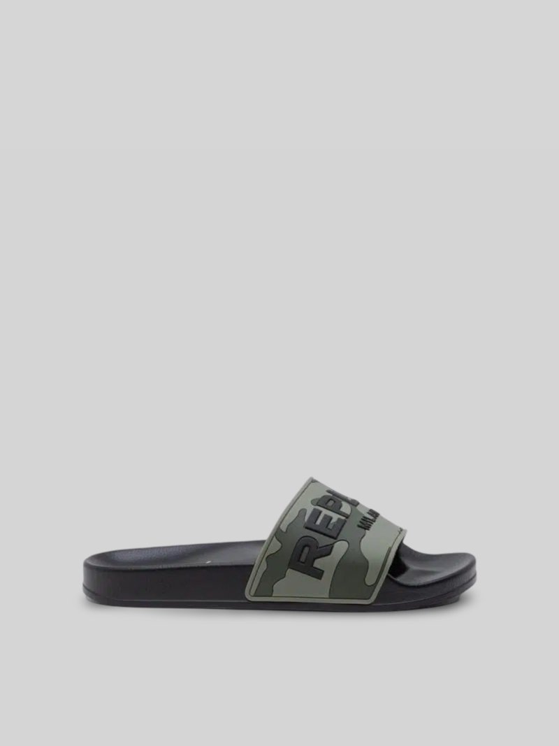 UP RUBBER CAMO SLIPPERS - Switch On Africa