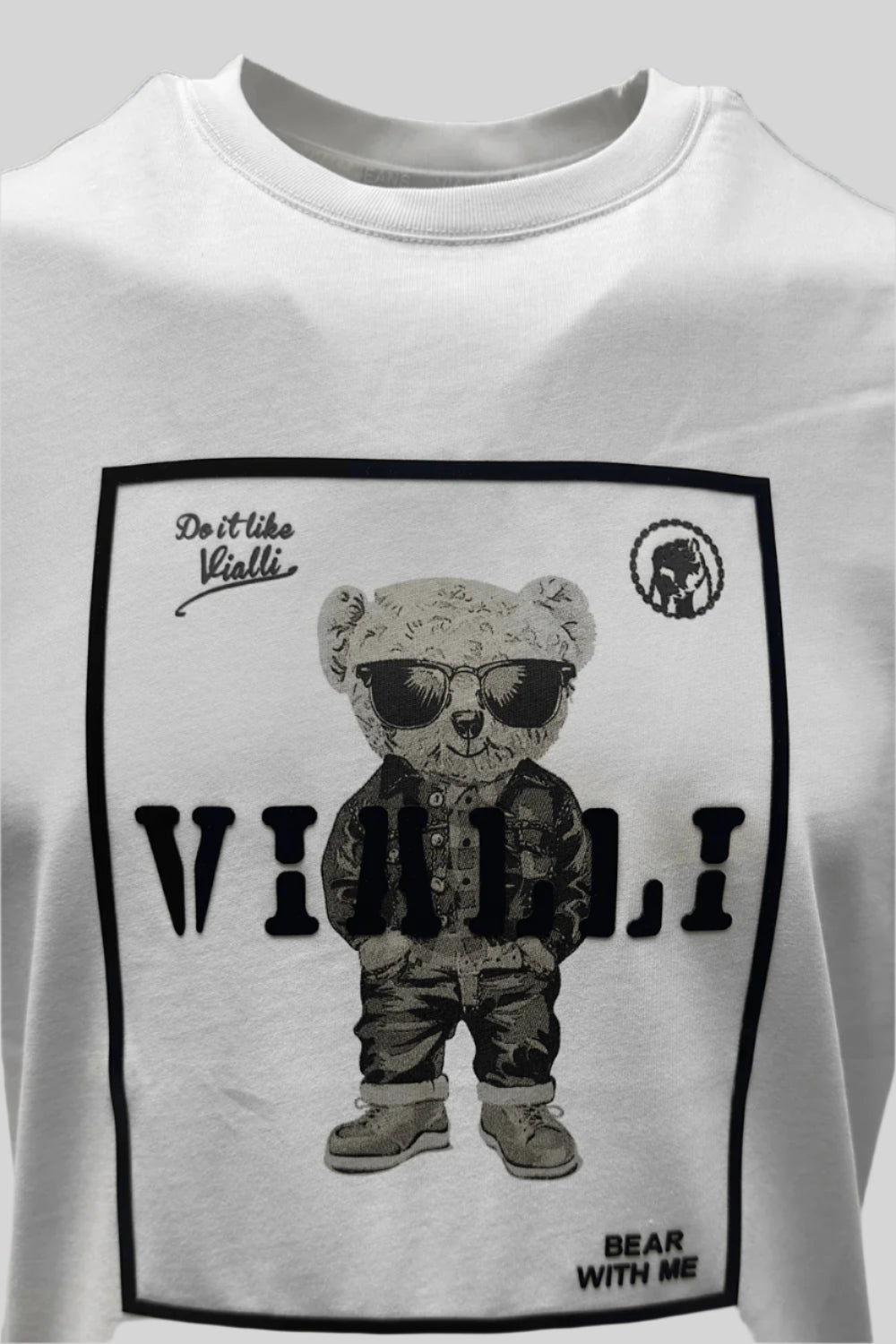 Vialli Joggy T-Shirt White - Switch On Africa